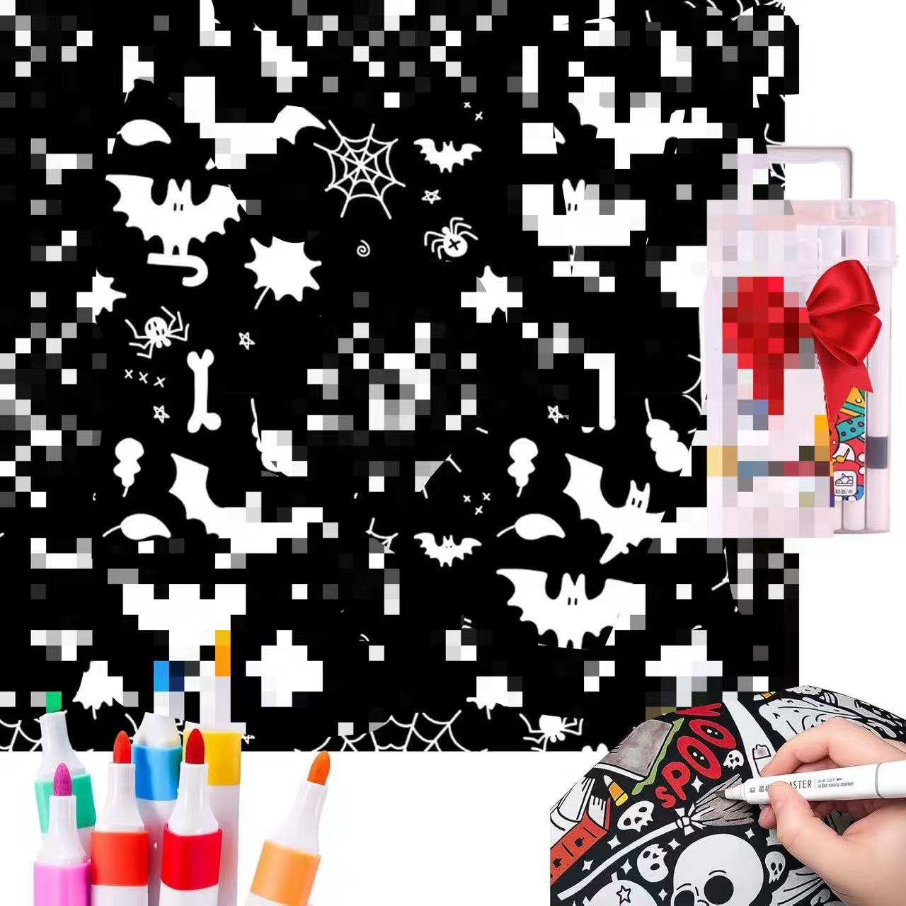 DIY Coloring Blanket