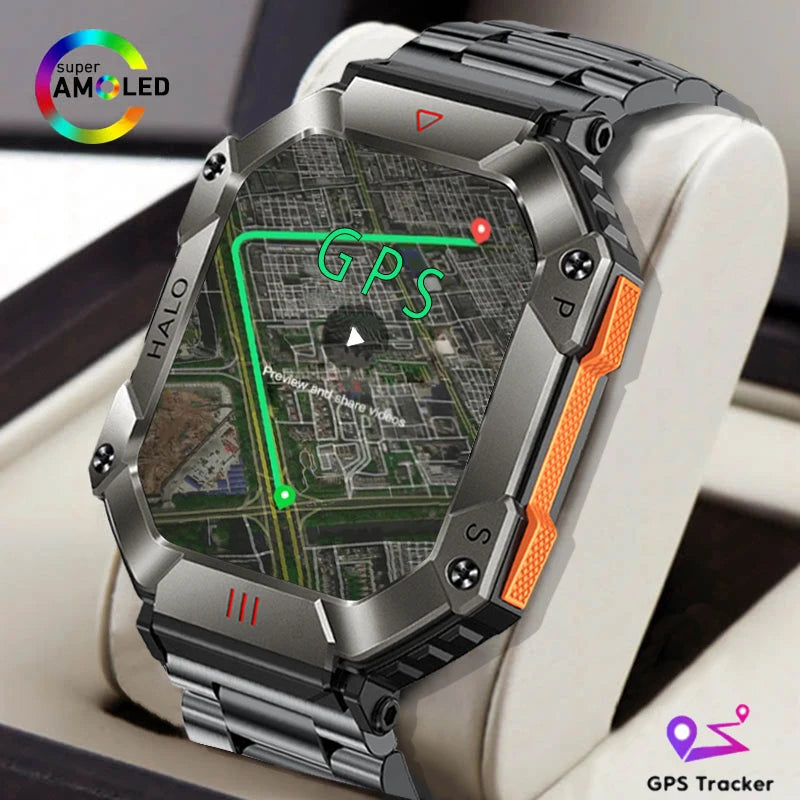 Rugged Military Smart Watch Main image