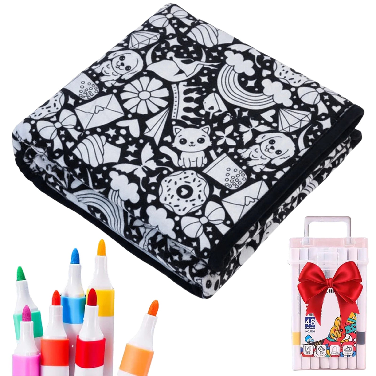 DIY Coloring Blanket Main image