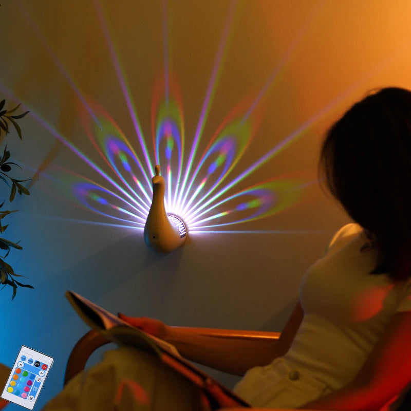 Peacock Projector Lamp Main image