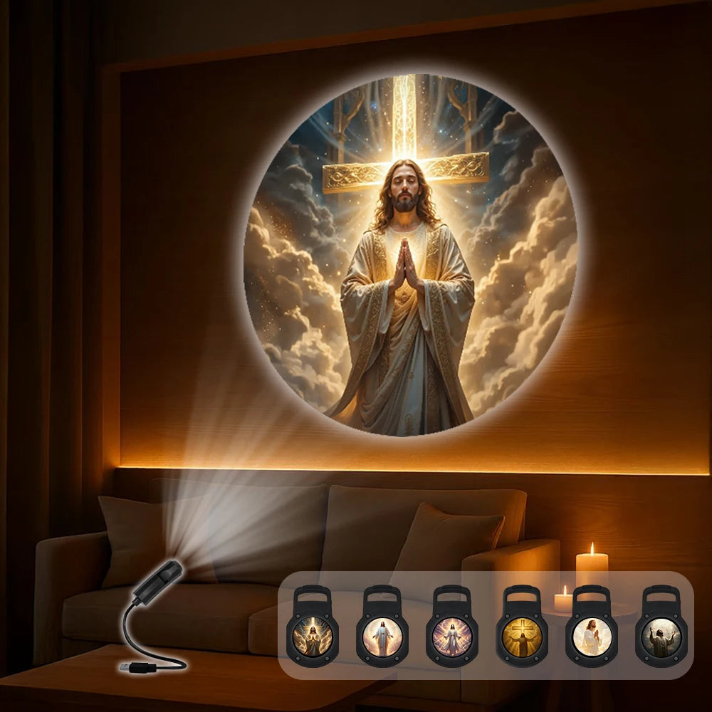 USB Christian Images Projector