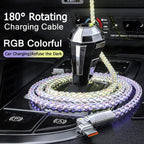 120W RGB Fast Charging Cable